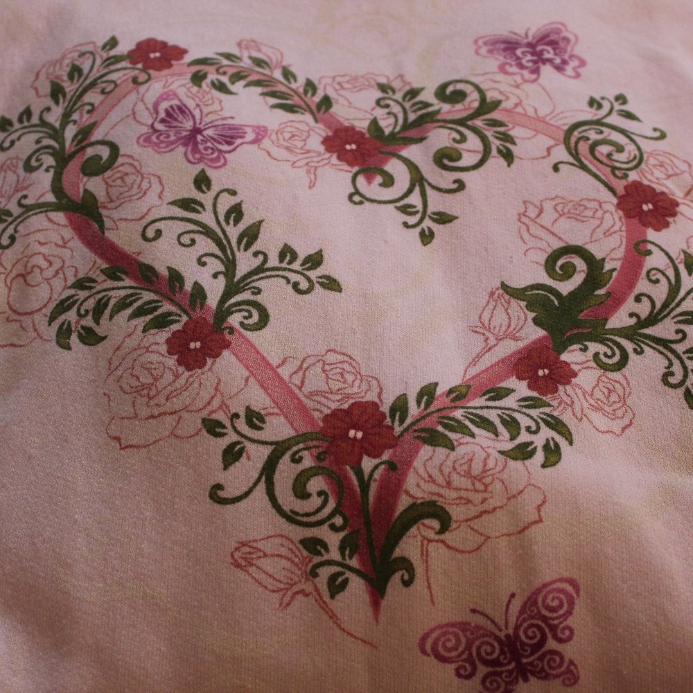 Women's Pink Sweat Shirt Size XL